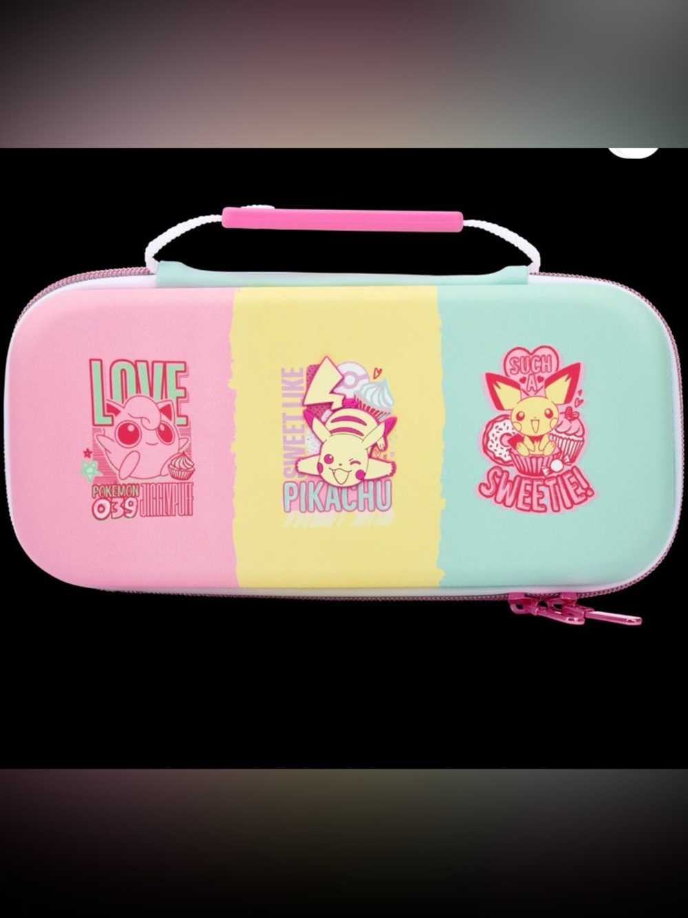 Pokemon Pikachu Pastel Carry Case - Nintendo switch